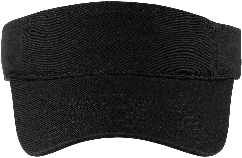 Port Authority Fashion Visor-Regular-Port Authority-Black-OSFA-Thread Logic