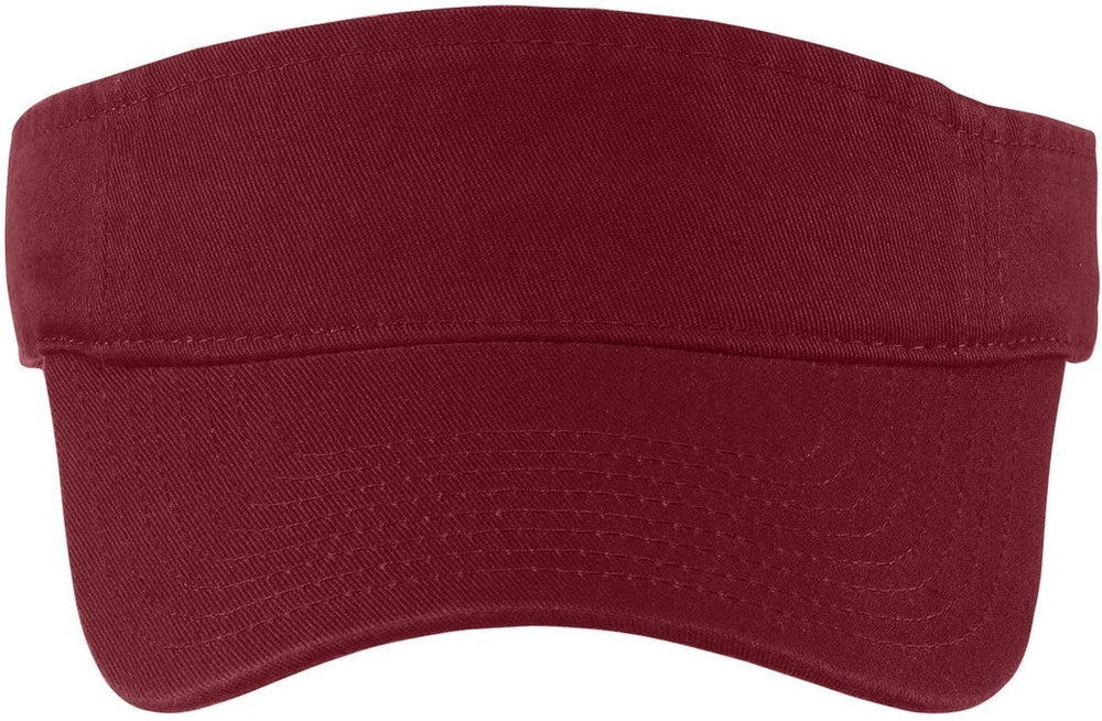 Port Authority Fashion Visor-Regular-Port Authority-Maroon-OSFA-Thread Logic