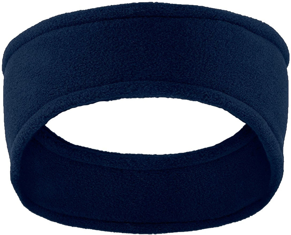 Port Authority Fleece Headband-Regular-Port Authority-Navy-OSFA-Thread Logic