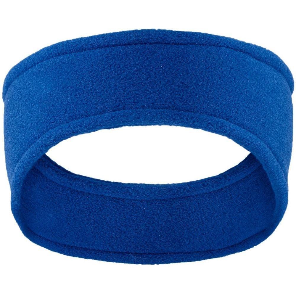 no-logo Port Authority Fleece Headband-Headwear-Port Authority-Royal-OSFA-Thread Logic