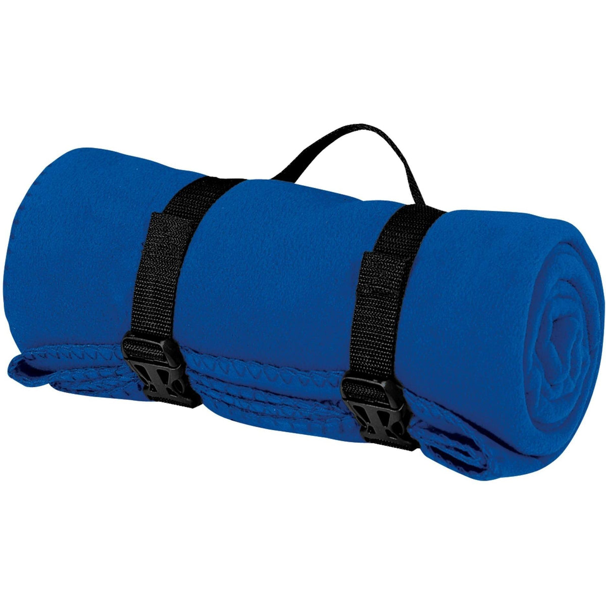 no-logo Port Authority Fleece Stadium Blanket with Strap-Regular-Port Authority-Royal-1 Size-Thread Logic