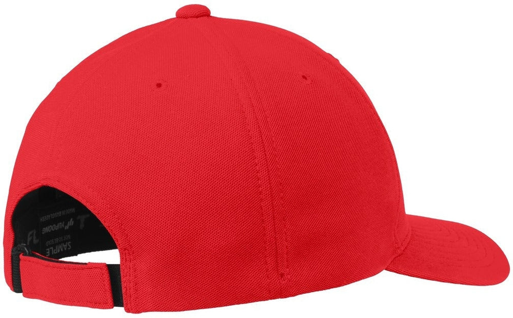 no-logo Port Authority Flexfit 110 & Dry Mini Pique Cap-Regular-Port Authority-Thread Logic