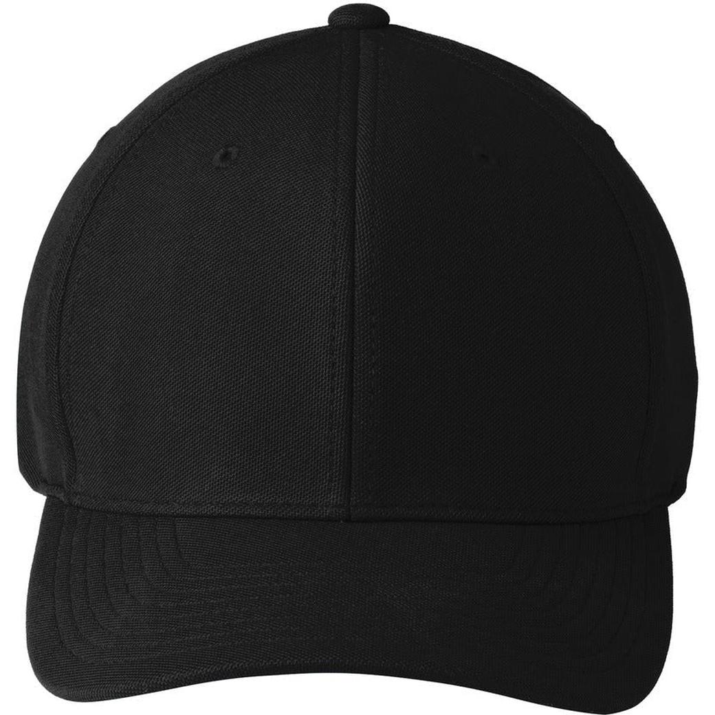 no-logo Port Authority Flexfit 110 & Dry Mini Pique Cap-Regular-Port Authority-Black-OSFA-Thread Logic