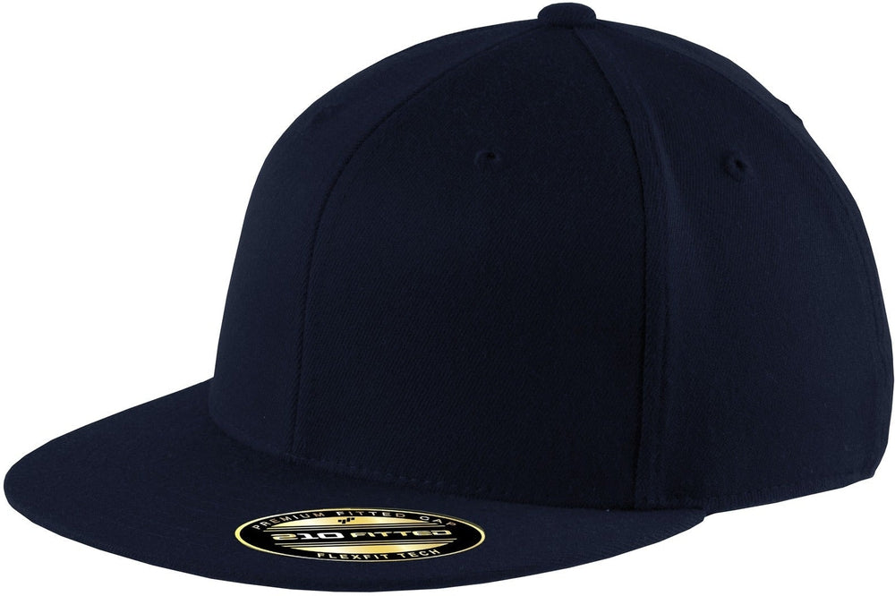 no-logo Port Authority Flexfit 210 Flat Bill Cap-Regular-Port Authority-Thread Logic