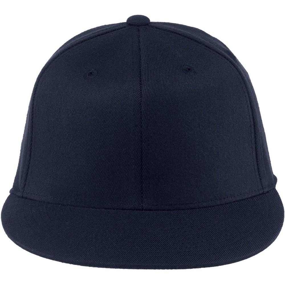 no-logo Port Authority Flexfit 210 Flat Bill Cap-Regular-Port Authority-Navy-S/M-Thread Logic