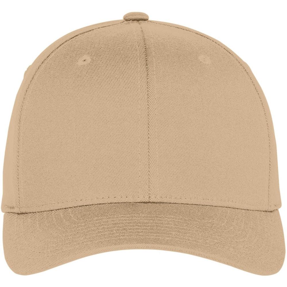 no-logo Port Authority Flexfit Cap-Regular-Port Authority-Khaki-S/M-Thread Logic