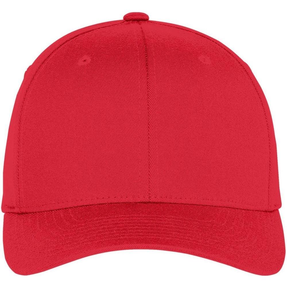 no-logo Port Authority Flexfit Cap-Regular-Port Authority-Red-S/M-Thread Logic