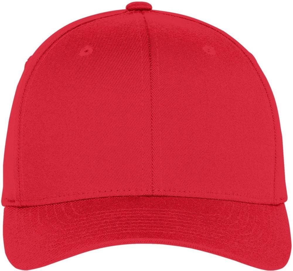 Port Authority Flexfit Cap-Regular-Port Authority-Red-S/M-Thread Logic