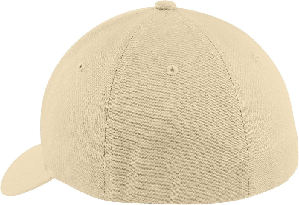 no-logo Port Authority Flexfit Cotton Twill Cap-Regular-Port Authority-Thread Logic