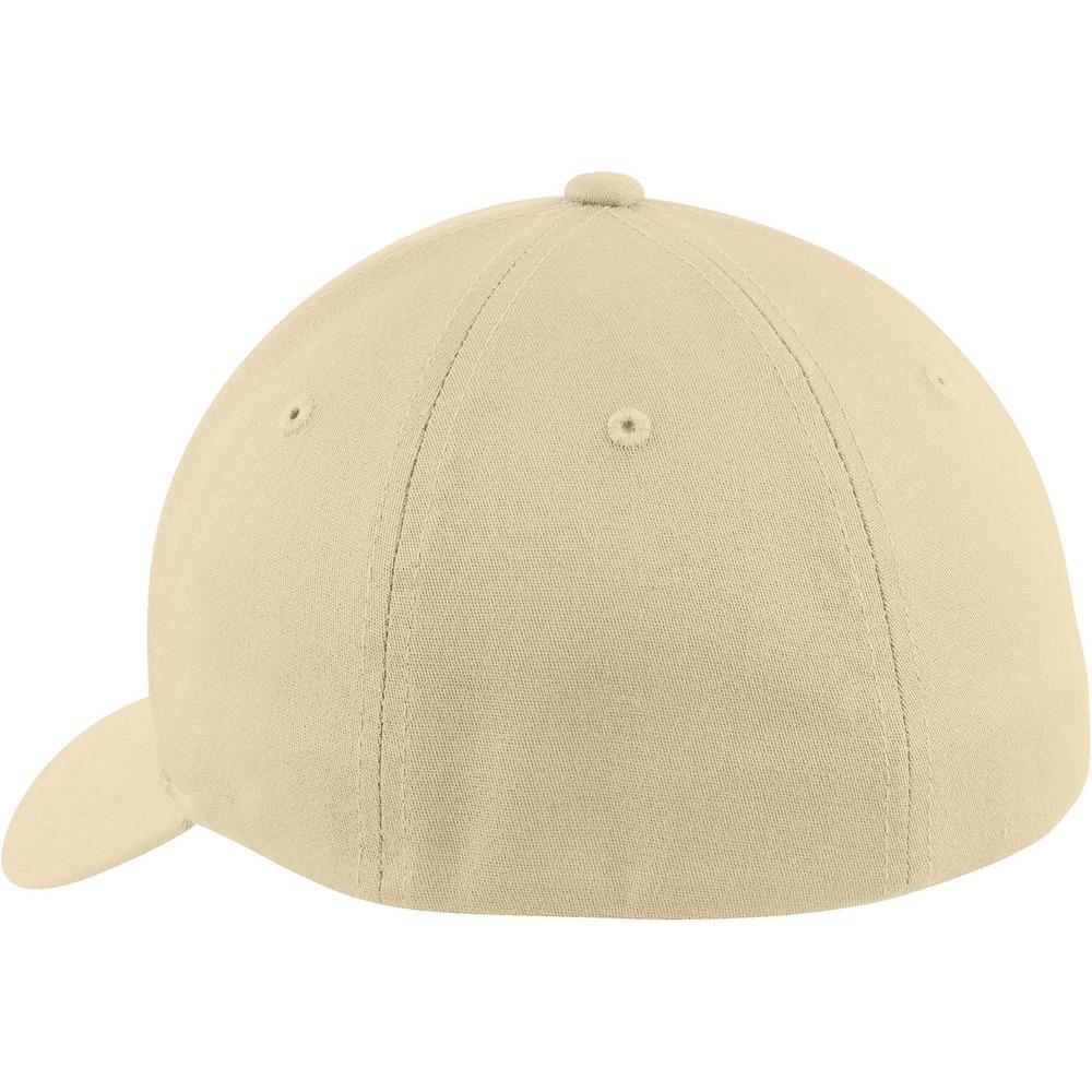 no-logo Port Authority Flexfit Cotton Twill Cap-Regular-Port Authority-Thread Logic