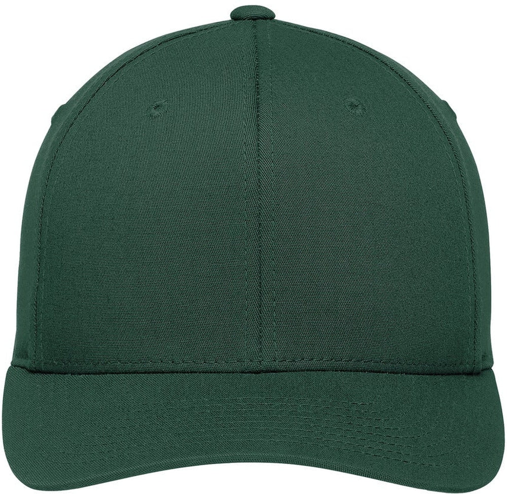 Port Authority Flexfit Cotton Twill Cap-Regular-Port Authority-Forest Green-S/M-Thread Logic