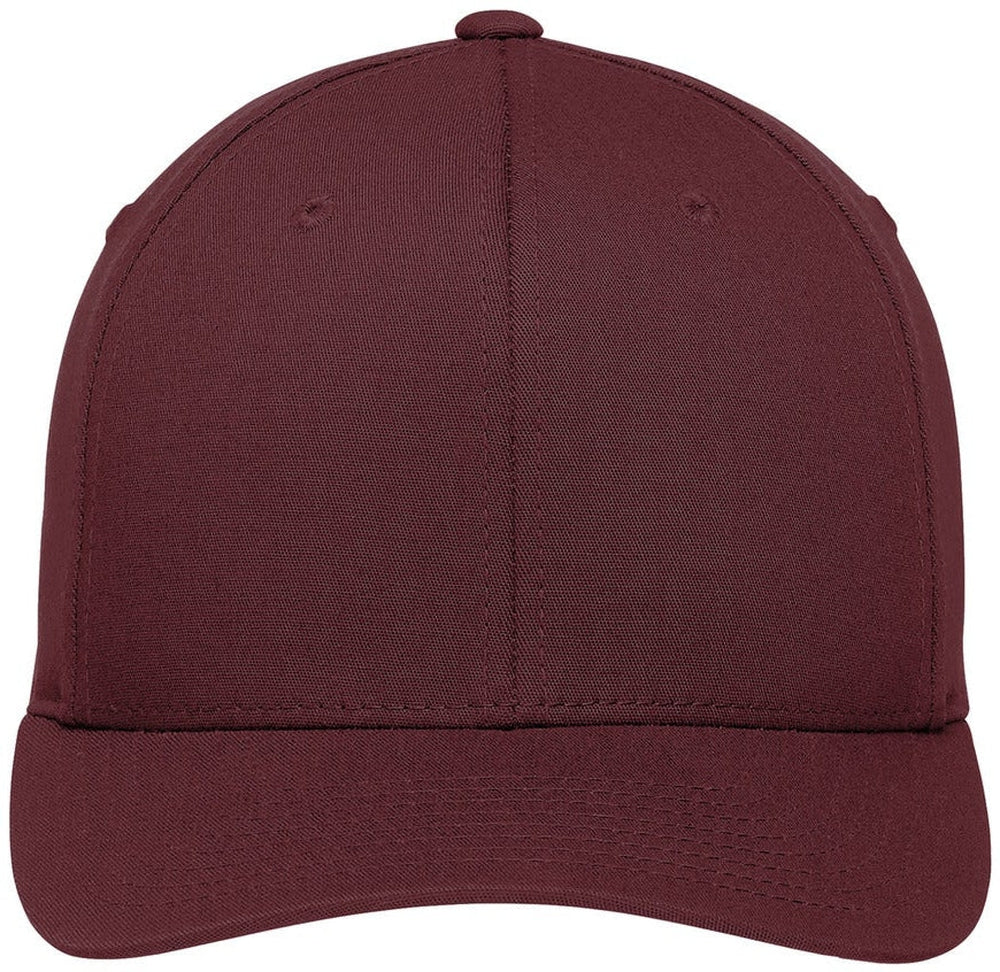 Port Authority Flexfit Cotton Twill Cap-Regular-Port Authority-Maroon-S/M-Thread Logic