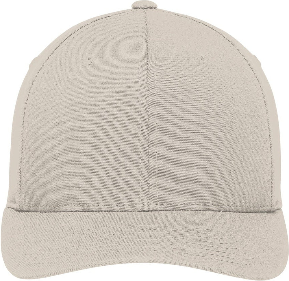 Port Authority Flexfit Cotton Twill Cap-Regular-Port Authority-Stone-S/M-Thread Logic