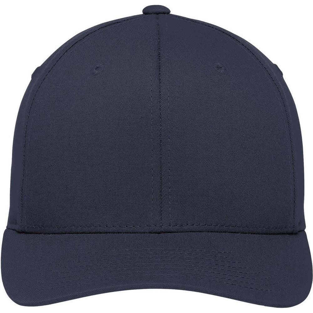 no-logo Port Authority Flexfit Cotton Twill Cap-Regular-Port Authority-True Navy-S/M-Thread Logic