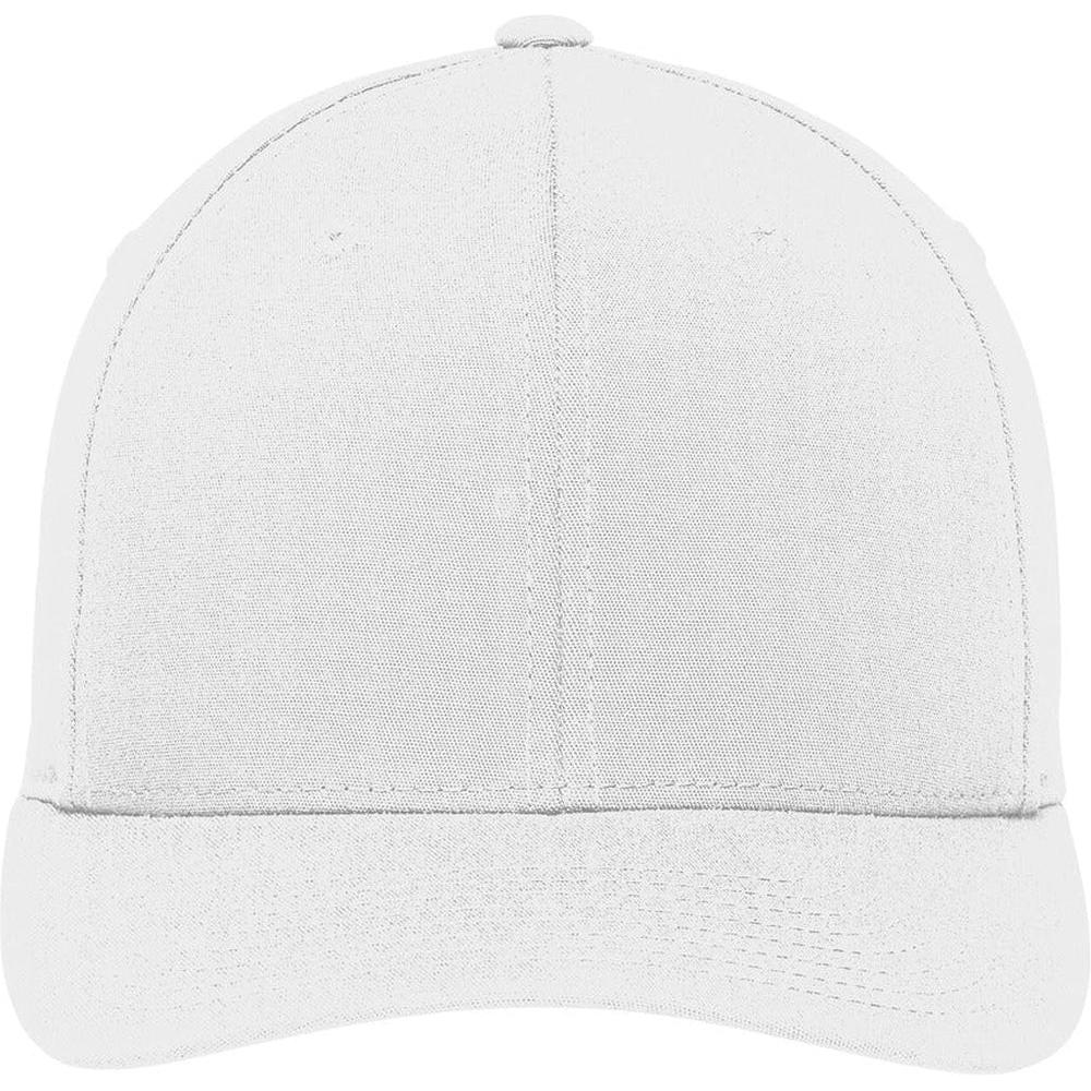 no-logo Port Authority Flexfit Cotton Twill Cap-Regular-Port Authority-White-S/M-Thread Logic