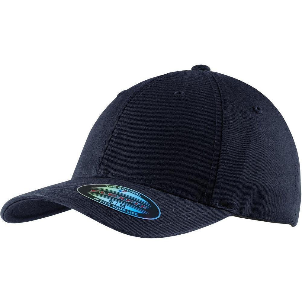 no-logo Port Authority Flexfit Garment Washed Cap-Headwear-Port Authority-Thread Logic