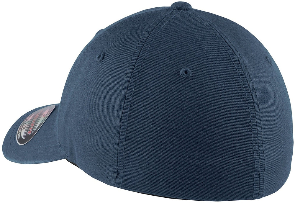 no-logo Port Authority Flexfit Garment Washed Cap-Regular-Port Authority-Thread Logic