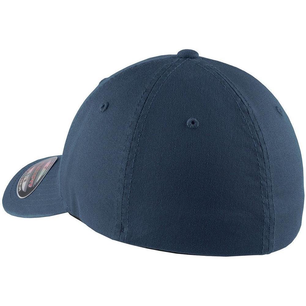 no-logo Port Authority Flexfit Garment Washed Cap-Headwear-Port Authority-Thread Logic