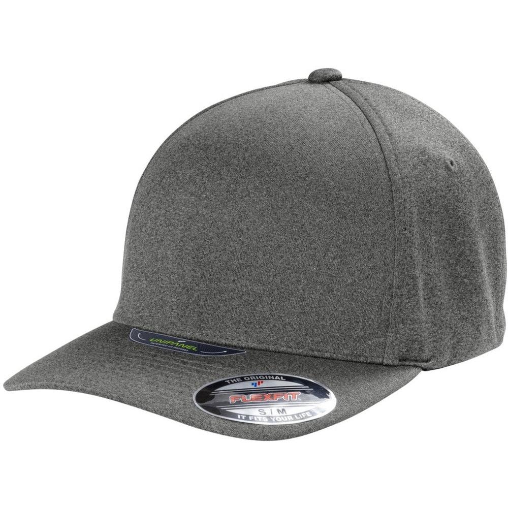 no-logo Port Authority Flexfit Melange Unipanel Cap