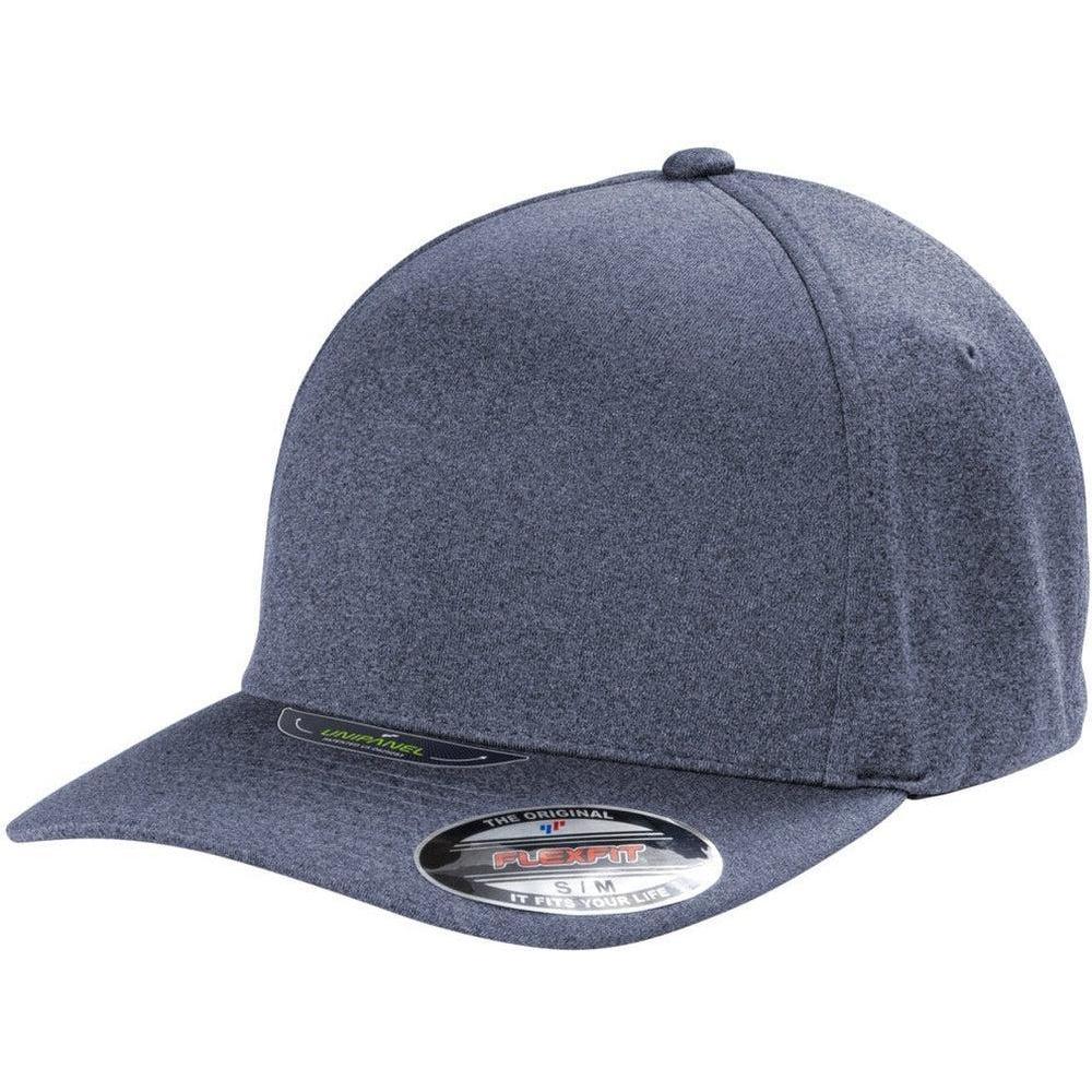no-logo Port Authority Flexfit Melange Unipanel Cap