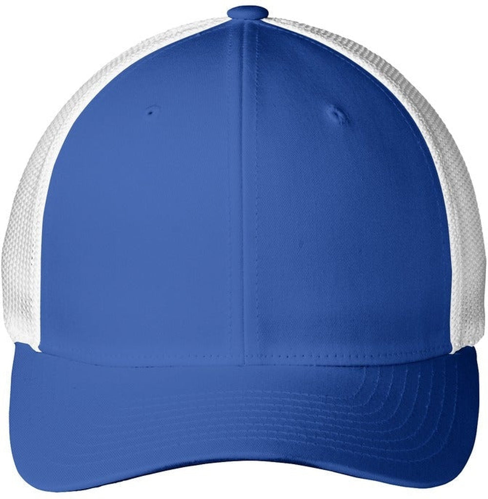 Port Authority Flexfit Mesh Back Cap-Regular-Port Authority-True Royal/White-S/M-Thread Logic