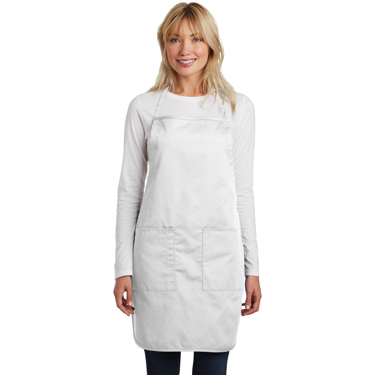 no-logo Port Authority Full Length Apron-Regular-Port Authority-Thread Logic