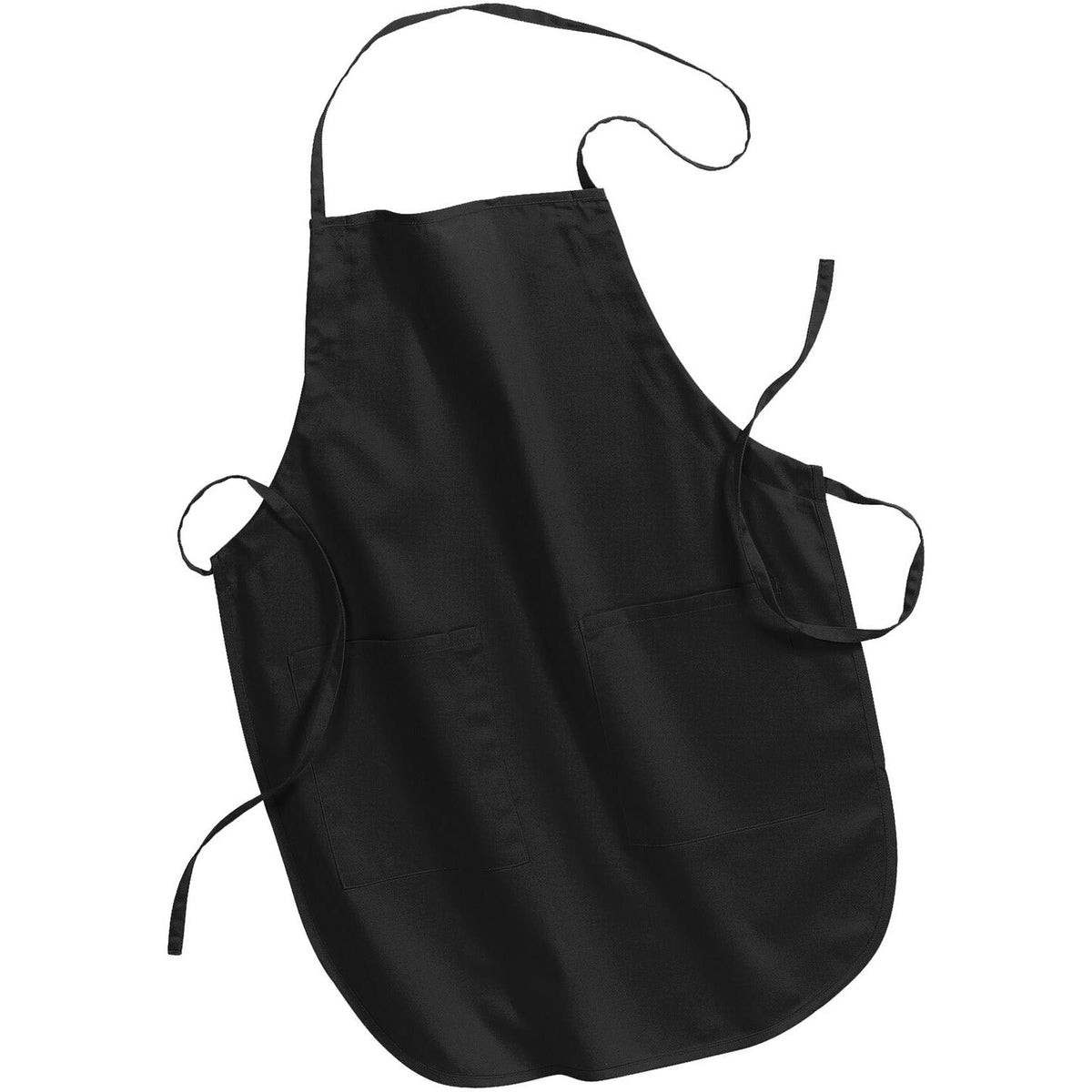 no-logo Port Authority Full Length Apron-Regular-Port Authority-Black-1 Size-Thread Logic