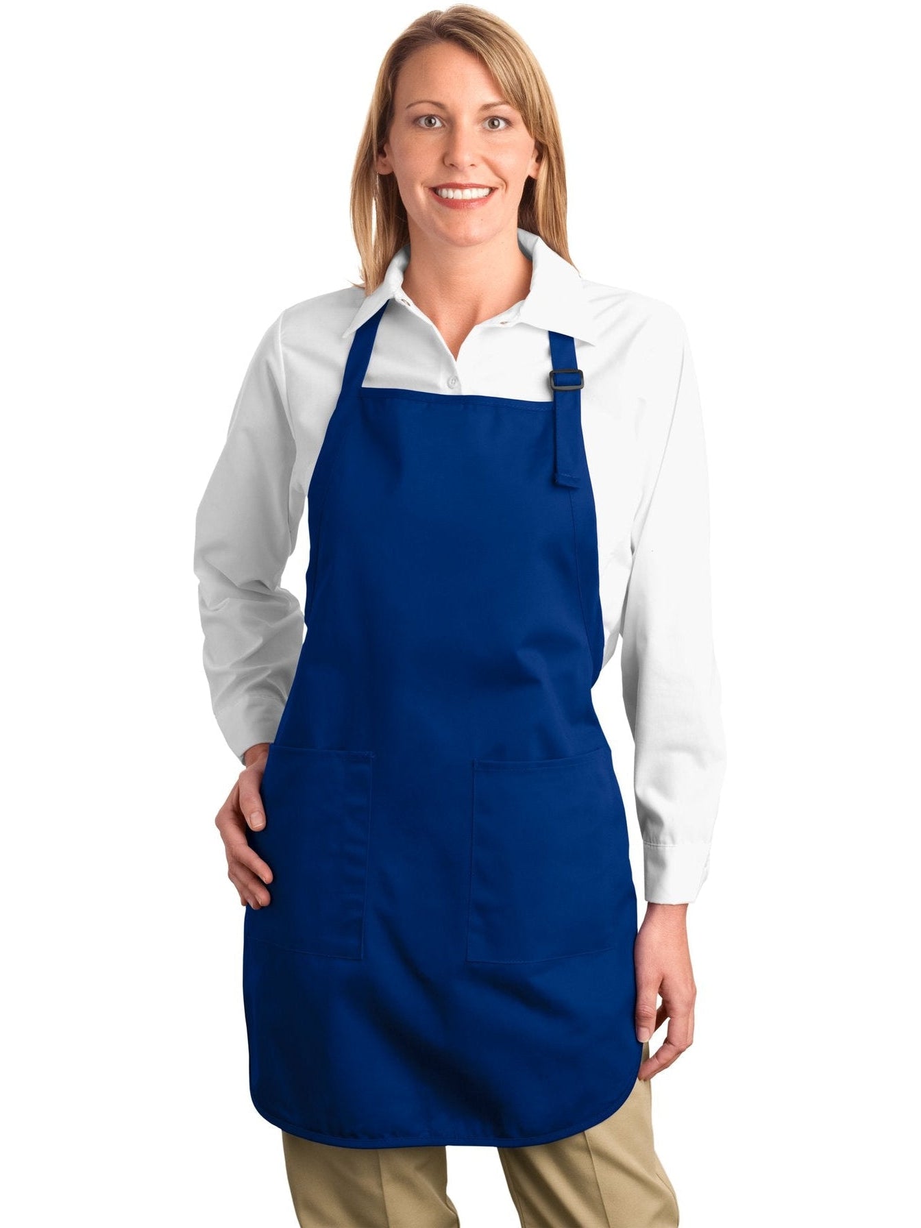 no-logo Port Authority Full Length Apron with Teflon Coating-Regular-Port Authority-Thread Logic