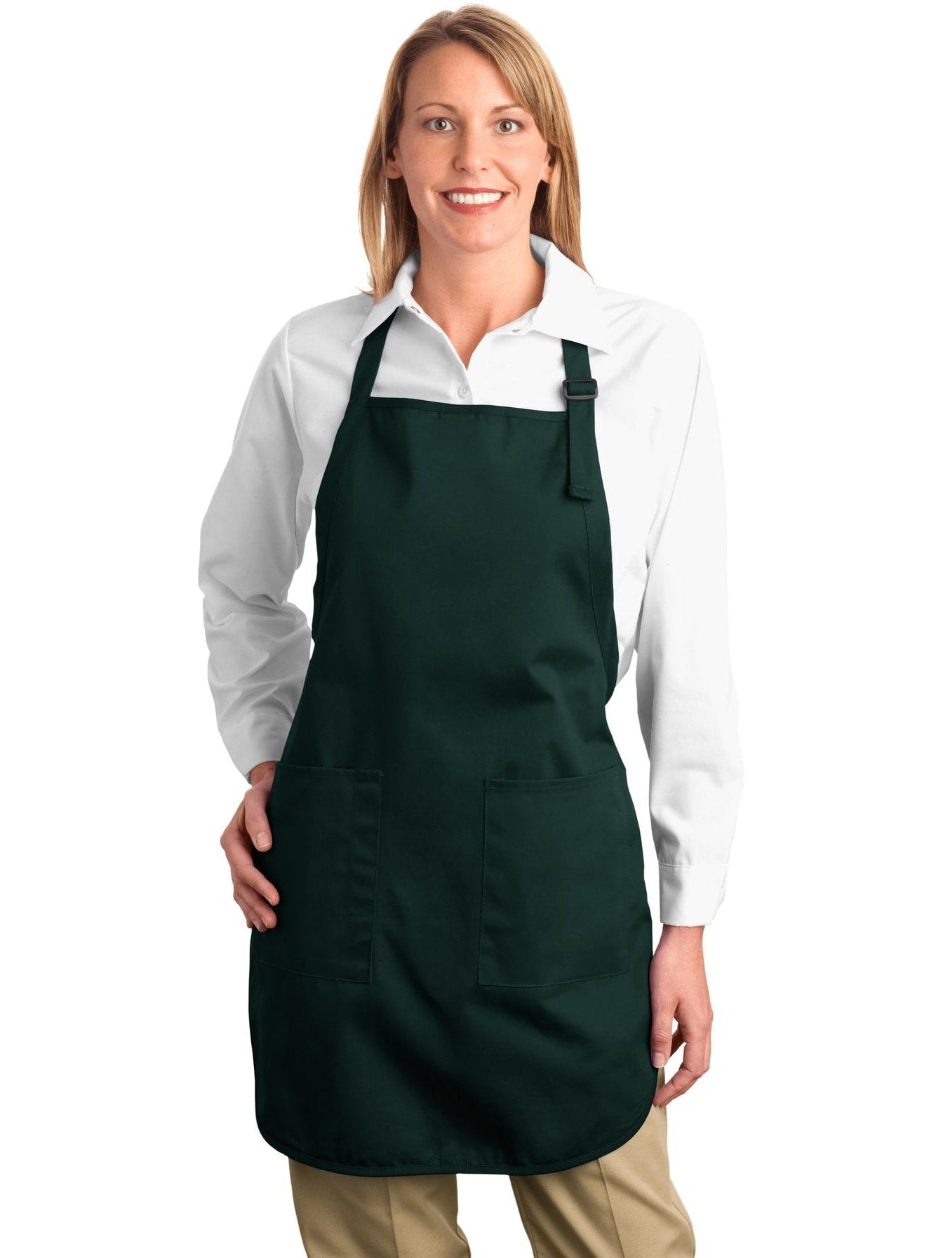 no-logo Port Authority Full Length Apron with Teflon Coating-Regular-Port Authority-Thread Logic