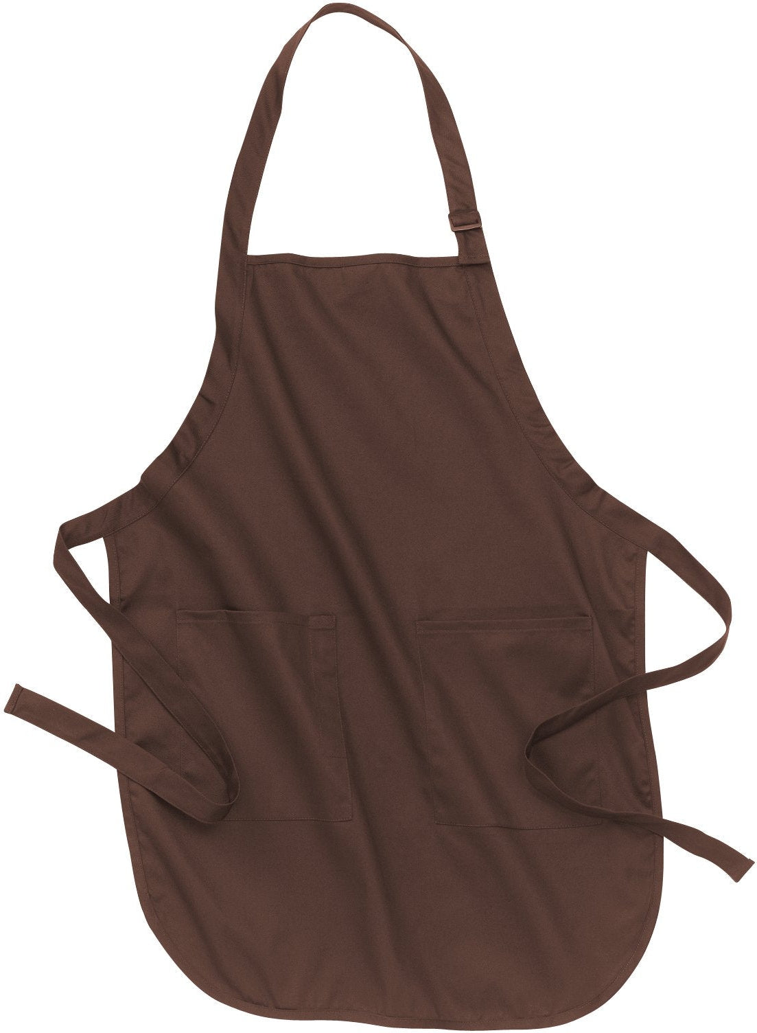 no-logo Port Authority Full Length Apron with Teflon Coating-Regular-Port Authority-Coffee Bean-1 Size-Thread Logic