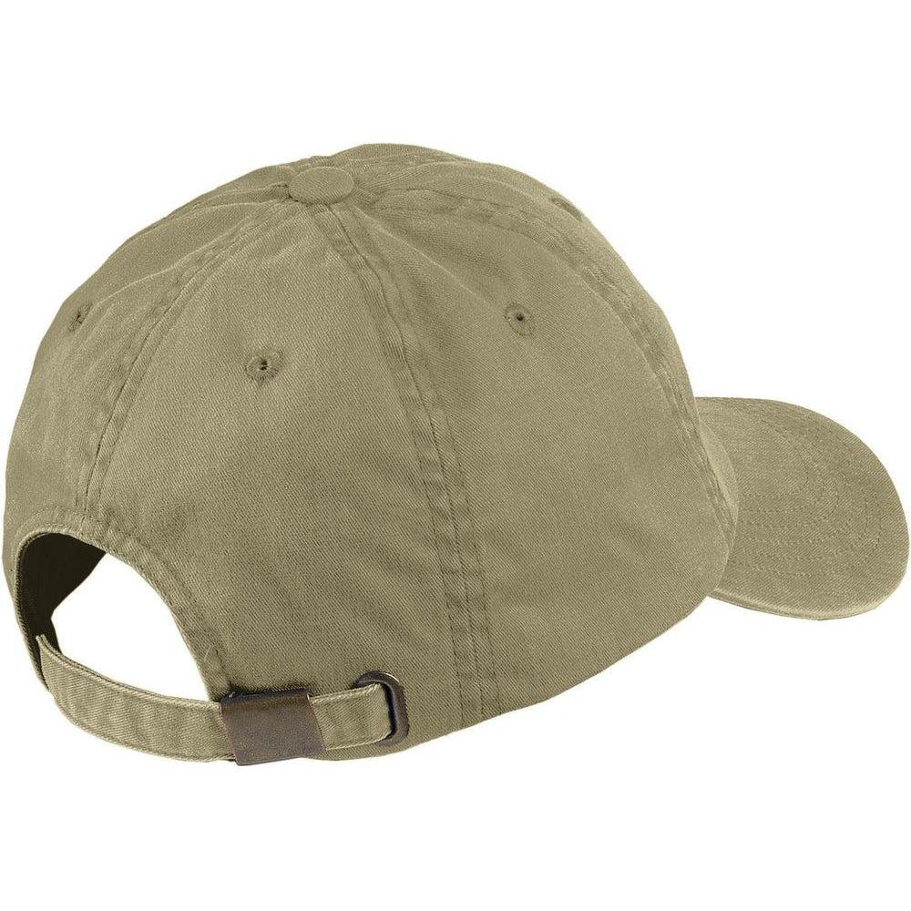 no-logo Port Authority Garment Dyed Cap-Headwear-Port Authority-Thread Logic