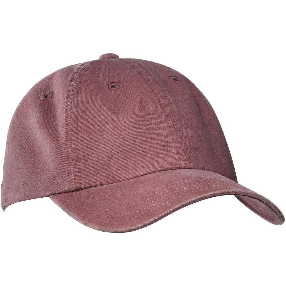 no-logo Port Authority Garment Dyed Cap-Headwear-Port Authority-Thread Logic