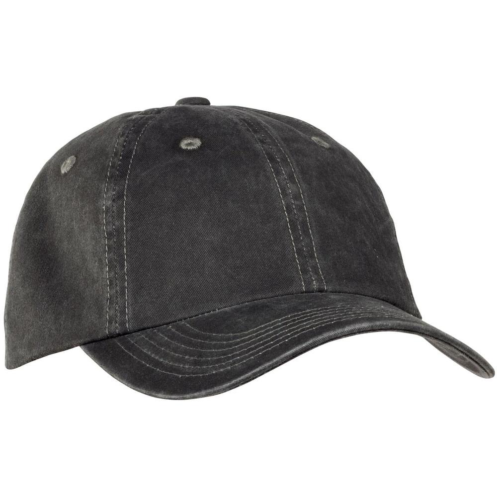 no-logo Port Authority Garment Dyed Cap-Headwear-Port Authority-Thread Logic