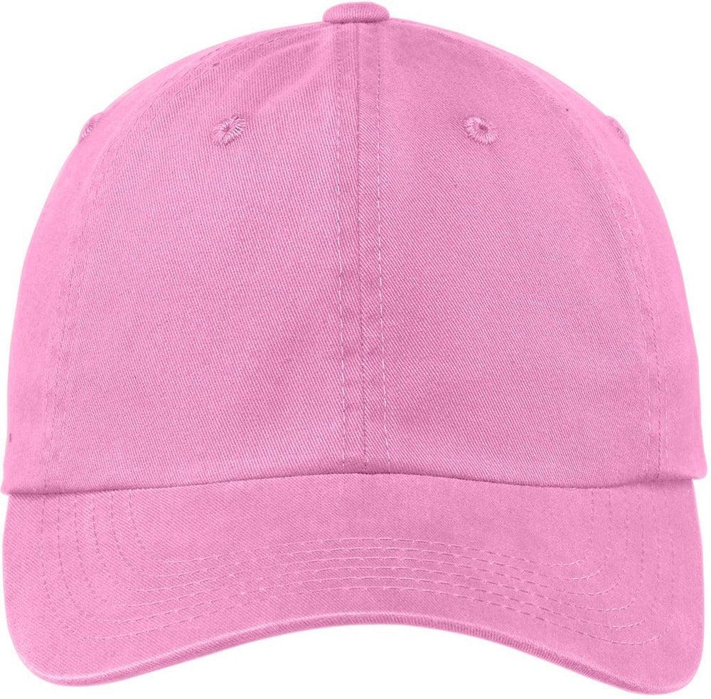 Port Authority Garment Dyed Cap-Regular-Port Authority-Bright Pink-OSFA-Thread Logic