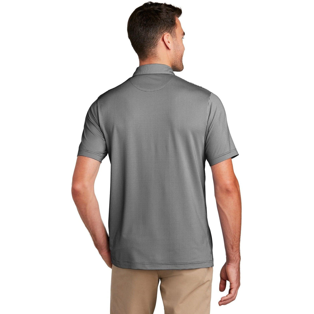 no-logo Port Authority Gingham Polo-Active-Port Authority-Thread Logic