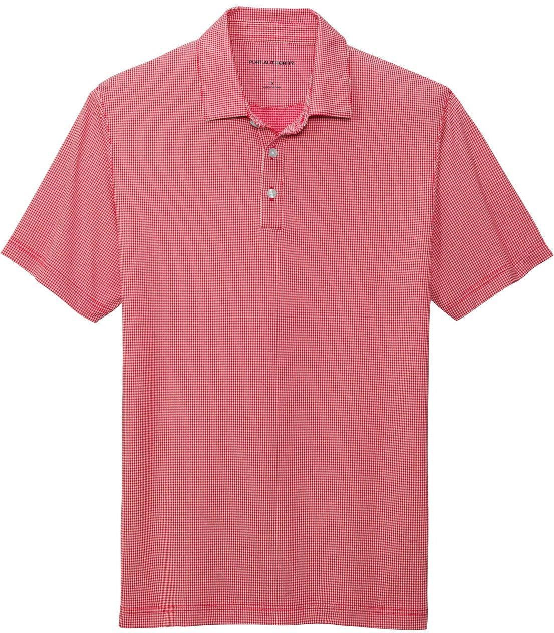Port Authority Gingham Polo