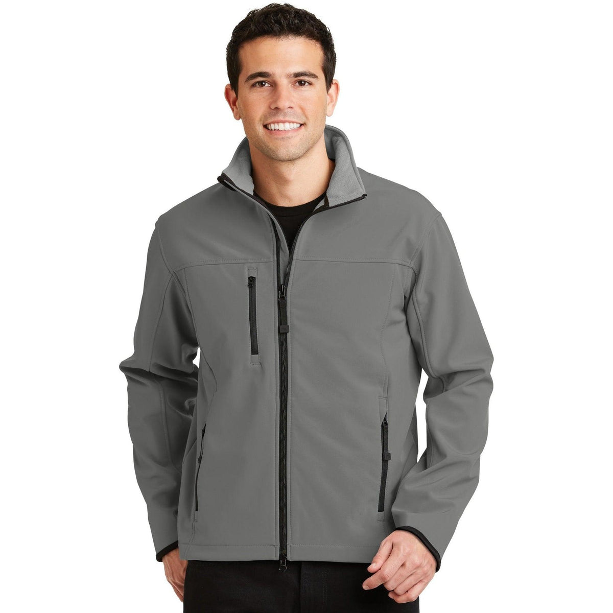 no-logo Port Authority Glacier Soft Shell Jacket-Regular-Port Authority-Thread Logic