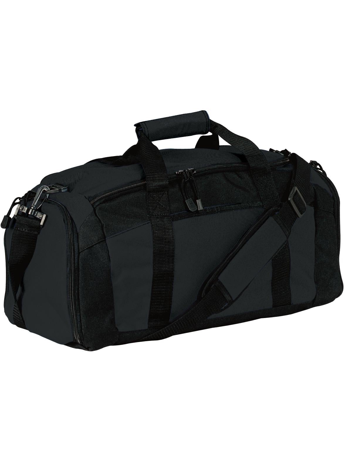 Port Authority Gym Bag-Regular-Port Authority-Black-Thread Logic