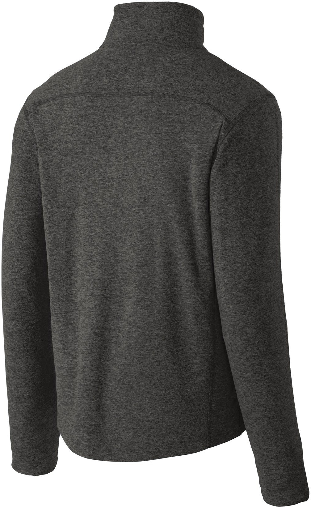 no-logo Port Authority Heather Microfleece 1/2-Zip Pullover-Regular-Port Authority-Thread Logic