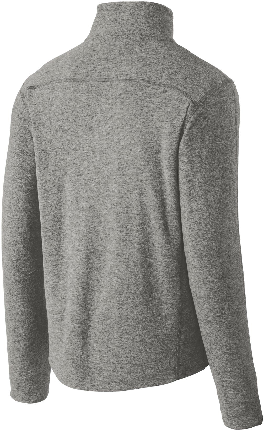 no-logo Port Authority Heather Microfleece 1/2-Zip Pullover-Regular-Port Authority-Thread Logic