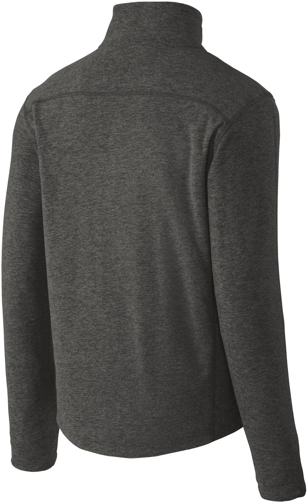 no-logo Port Authority Heather Microfleece Full-Zip Jacket-Regular-Port Authority-Thread Logic