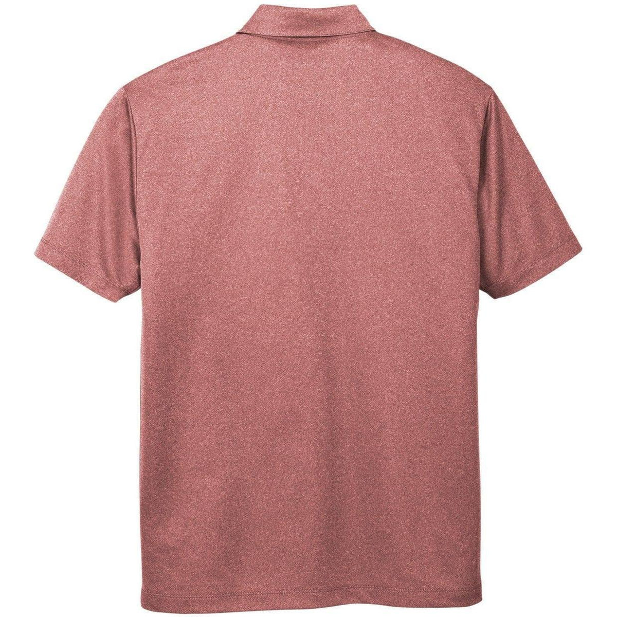 no-logo Port Authority Heathered Silk Touch Performance Polo-Regular-Port Authority-Thread Logic