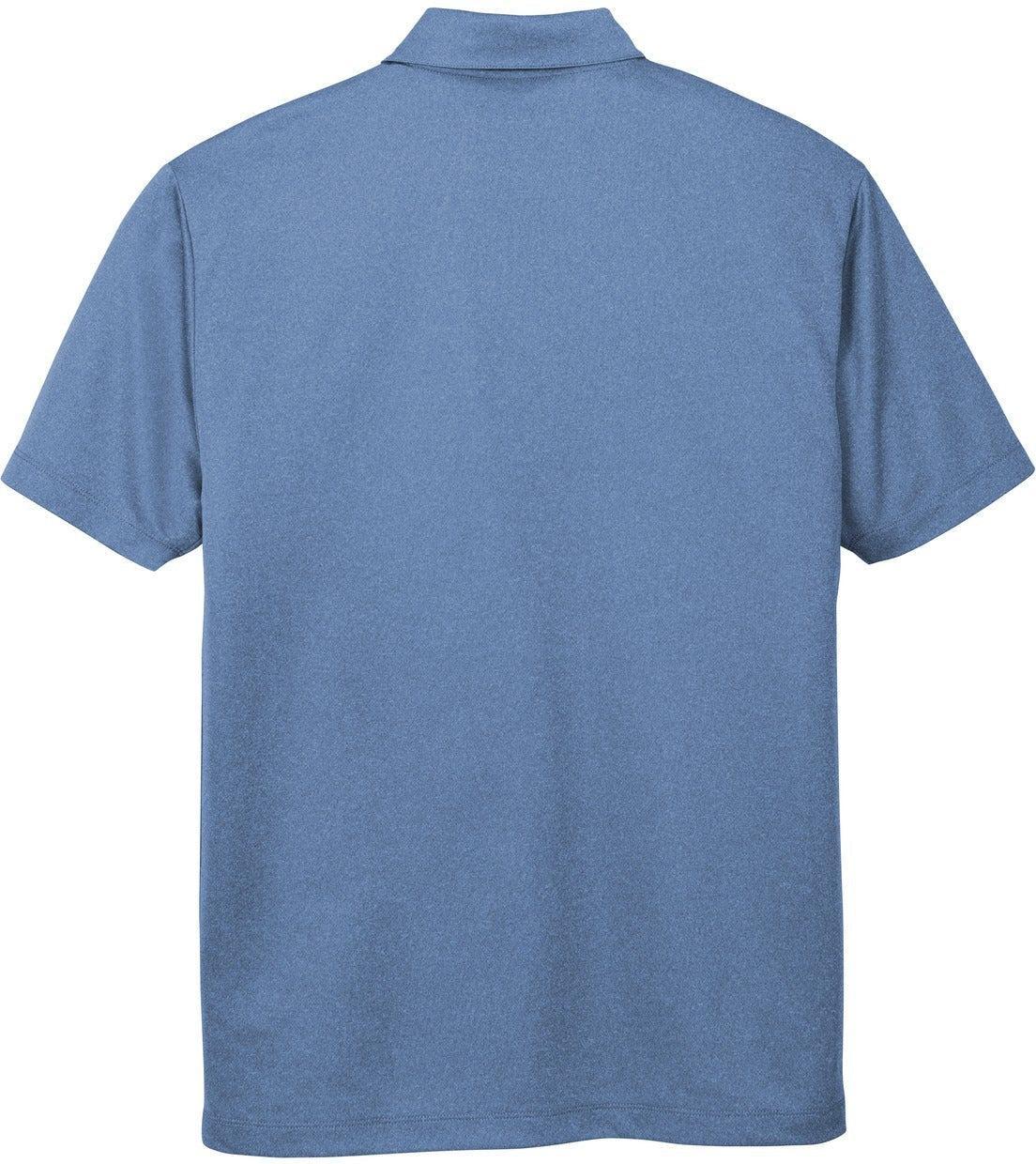 no-logo Port Authority Heathered Silk Touch Performance Polo-Regular-Port Authority-Thread Logic