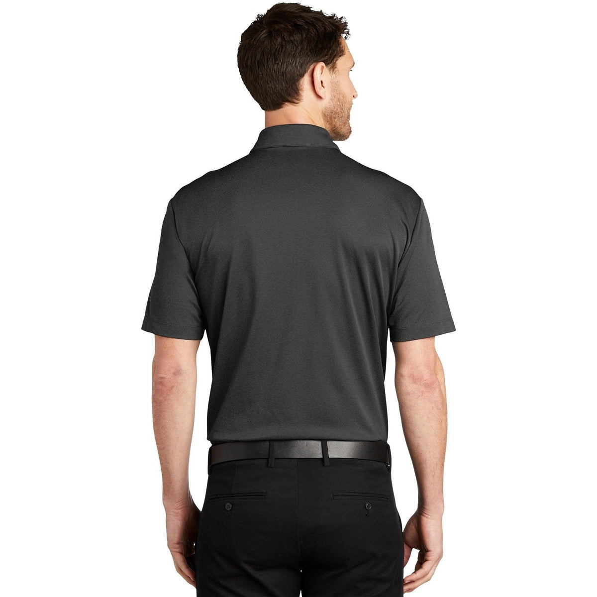 no-logo Port Authority Heathered Silk Touch Performance Polo-Regular-Port Authority-Thread Logic