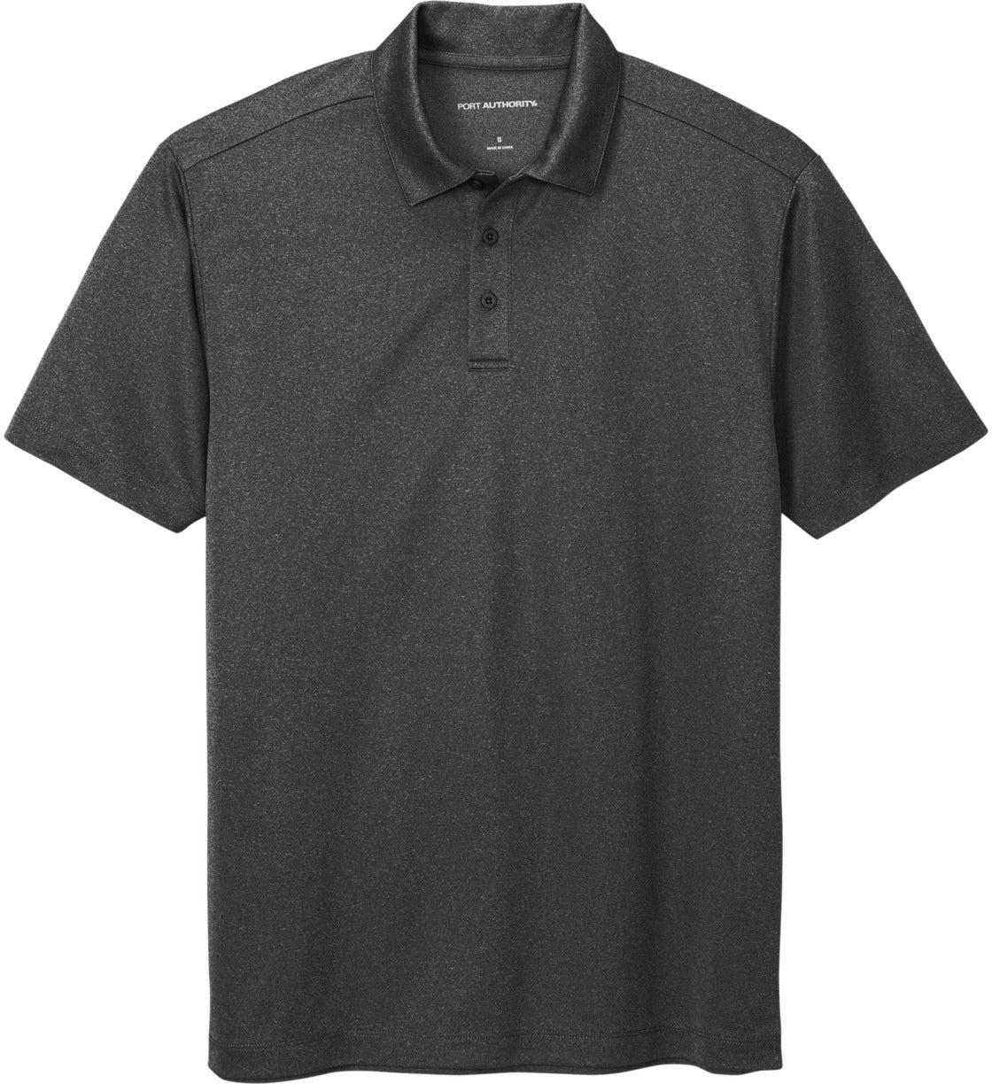 Port Authority Heathered Silk Touch Performance Polo
