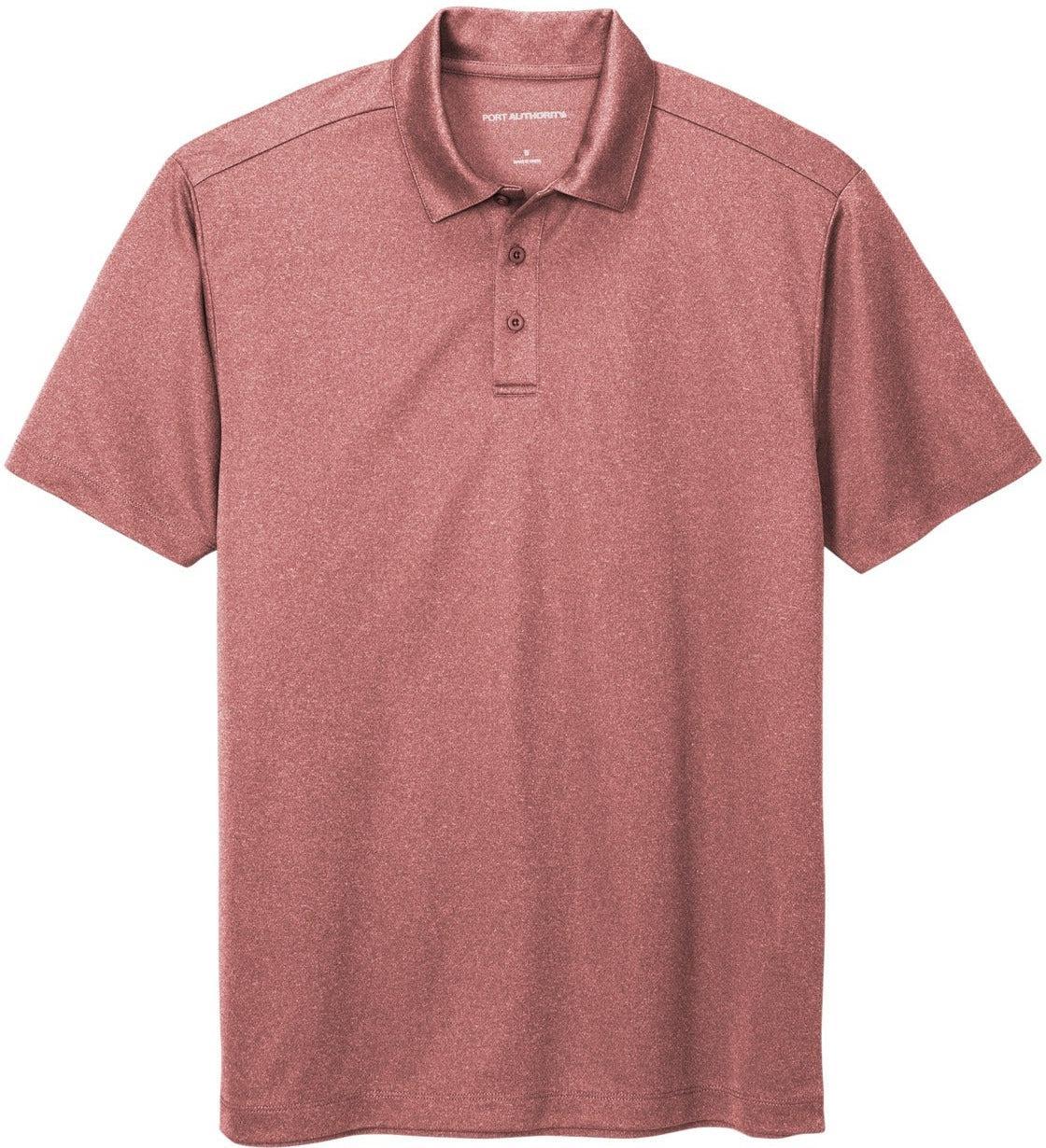 Port Authority Heathered Silk Touch Performance Polo