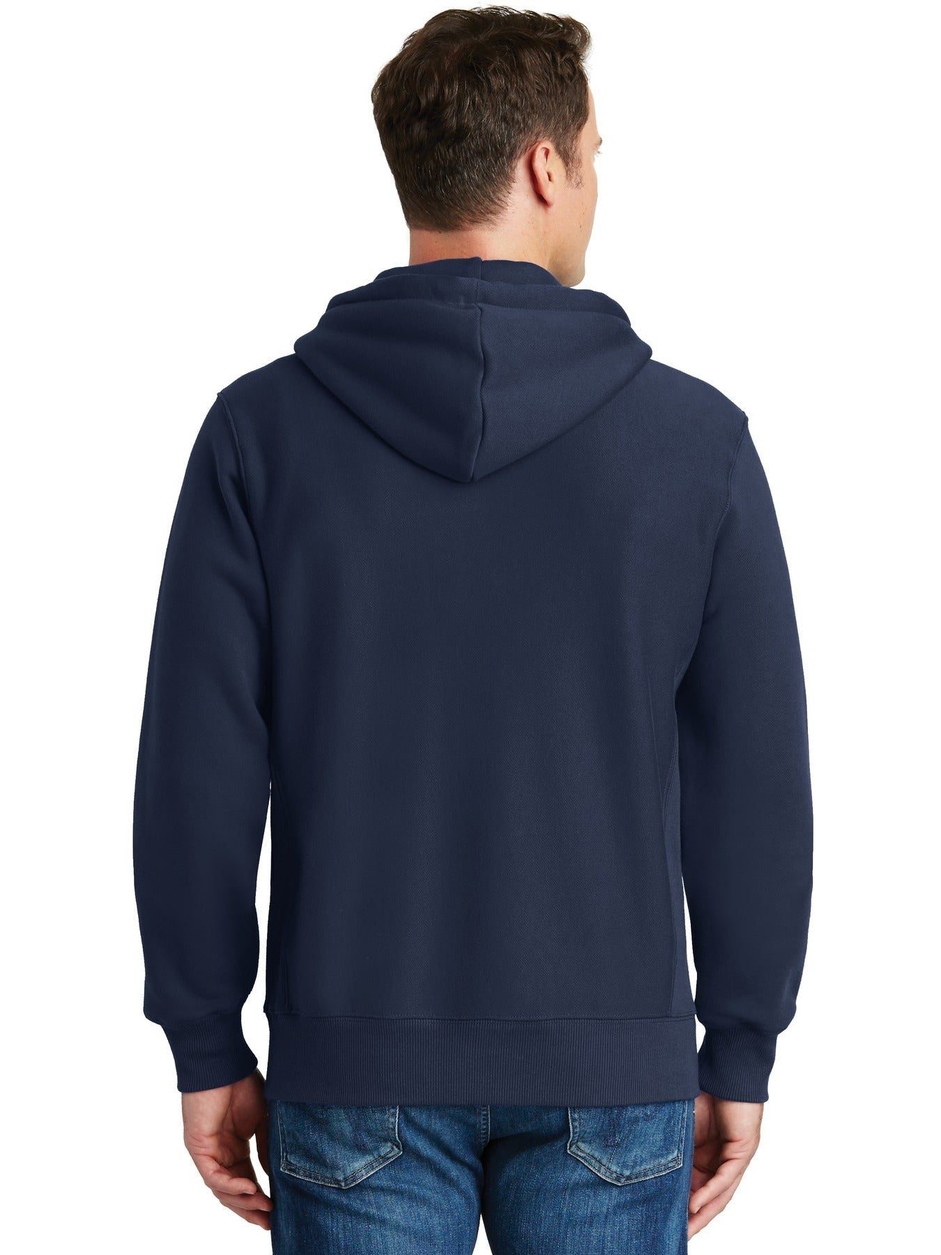 no-logo Port Authority Heavyweight Full Zip Sweatshirt-Regular-Port Authority-Thread Logic