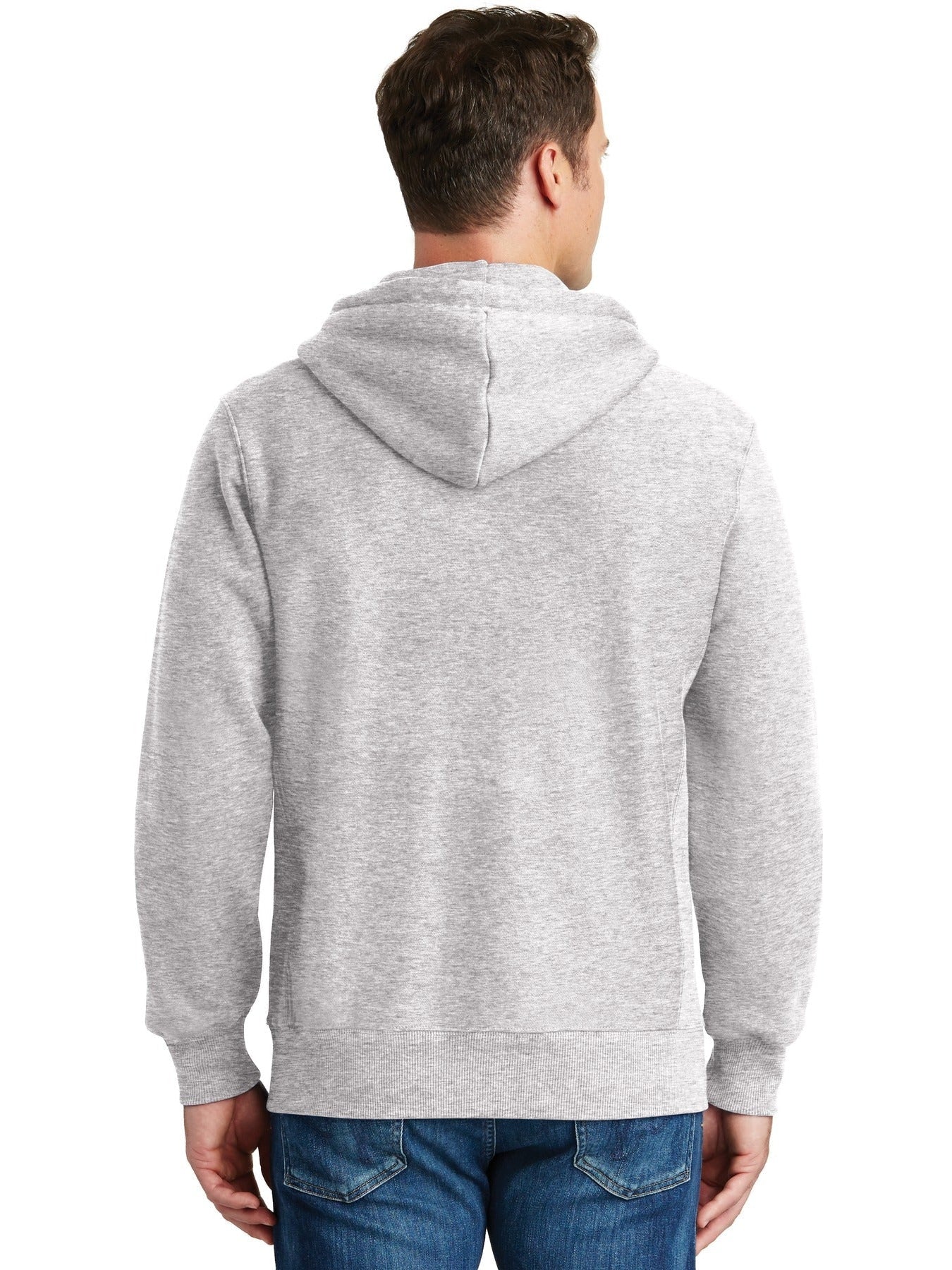 no-logo Port Authority Heavyweight Full Zip Sweatshirt-Regular-Port Authority-Thread Logic