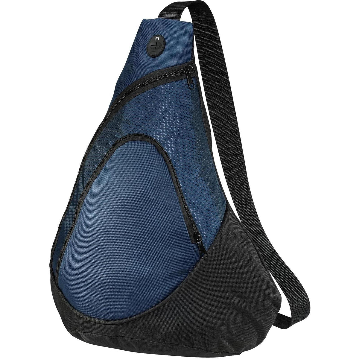 no-logo Port Authority Honeycomb Sling Pack-Bags-Port Authority-Navy-Thread Logic