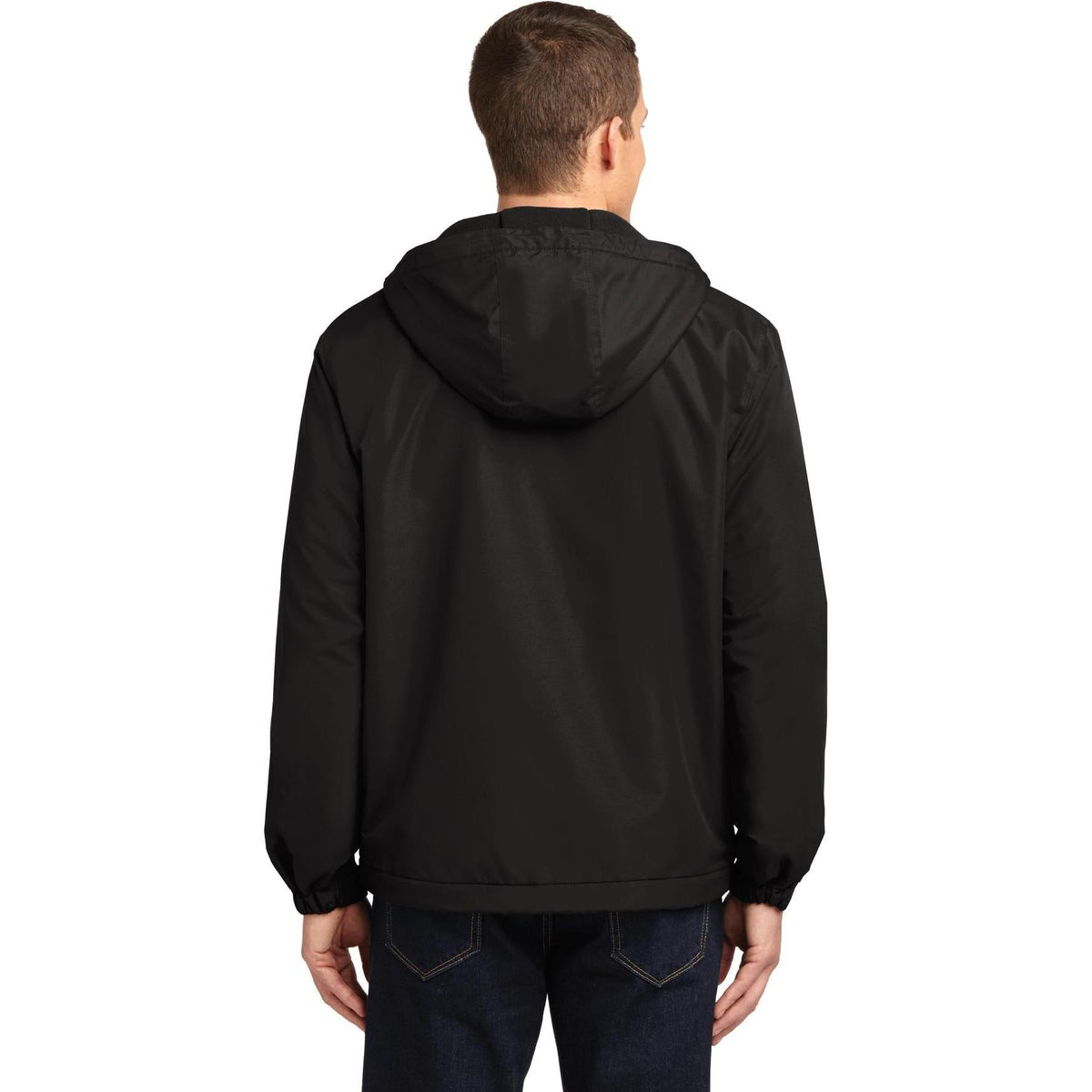 no-logo Port Authority Hooded Charger Jacket-Regular-Port Authority-Thread Logic